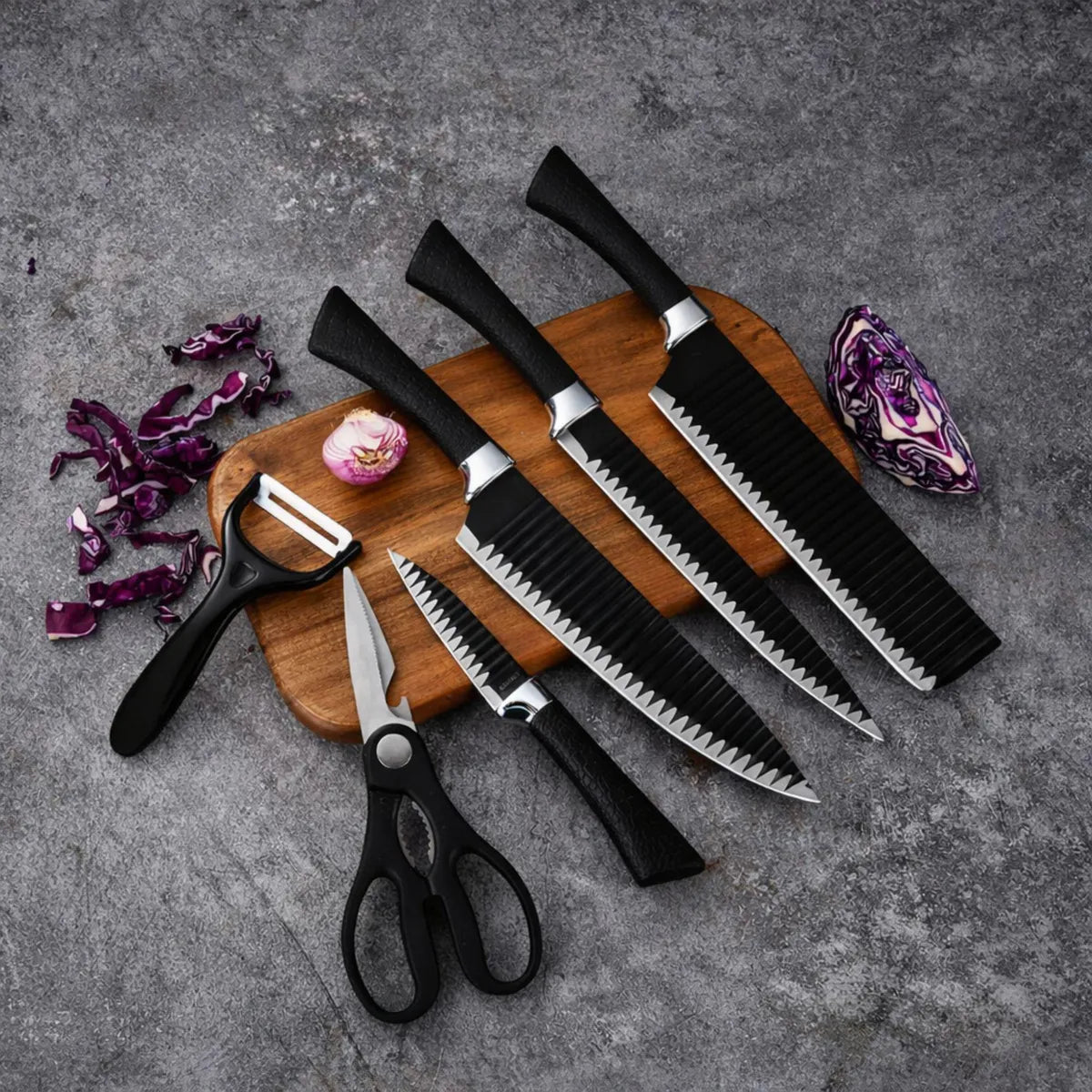 Set de cuchillos de cocina