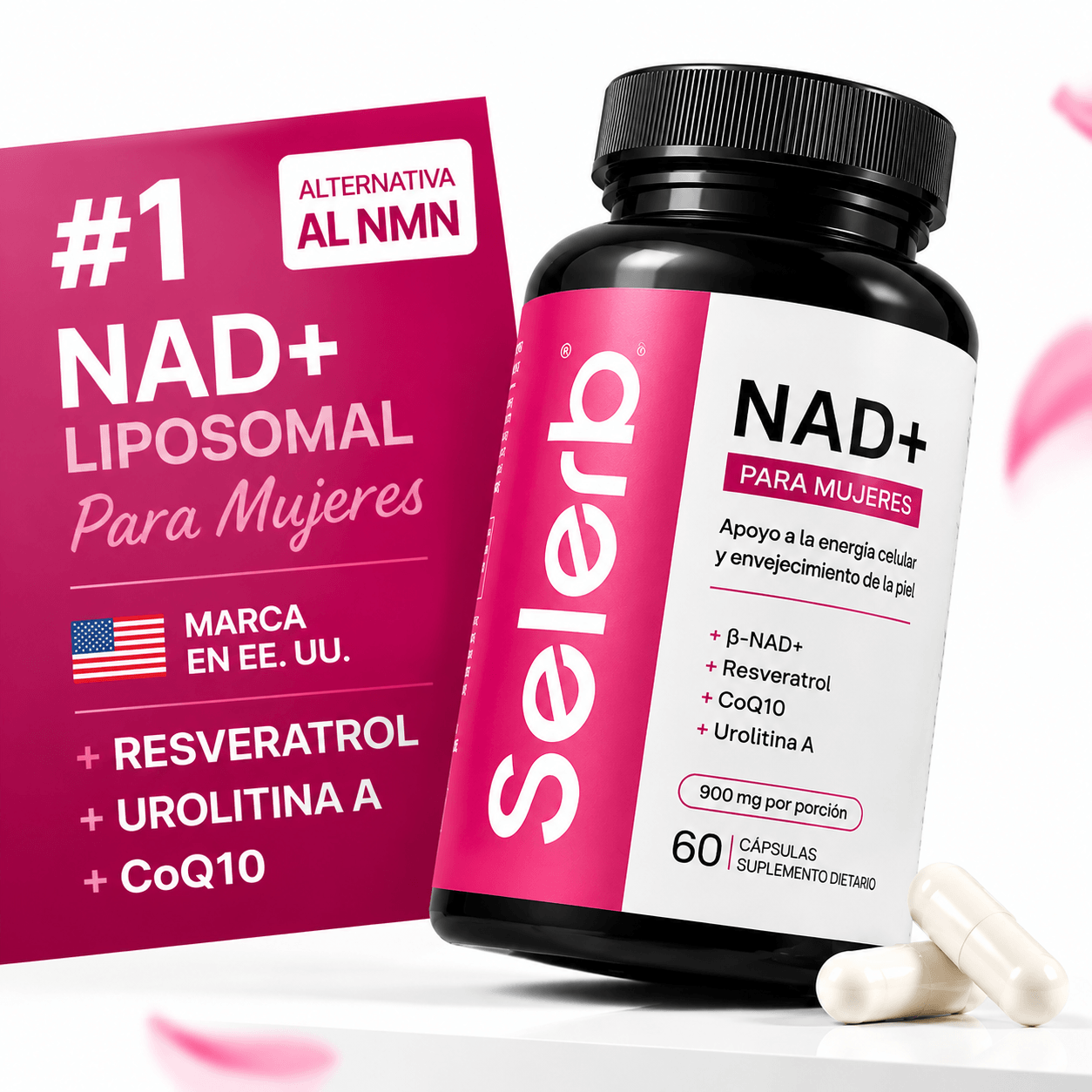 MULTIVITAMINICO NAD+ PARA MUJERES